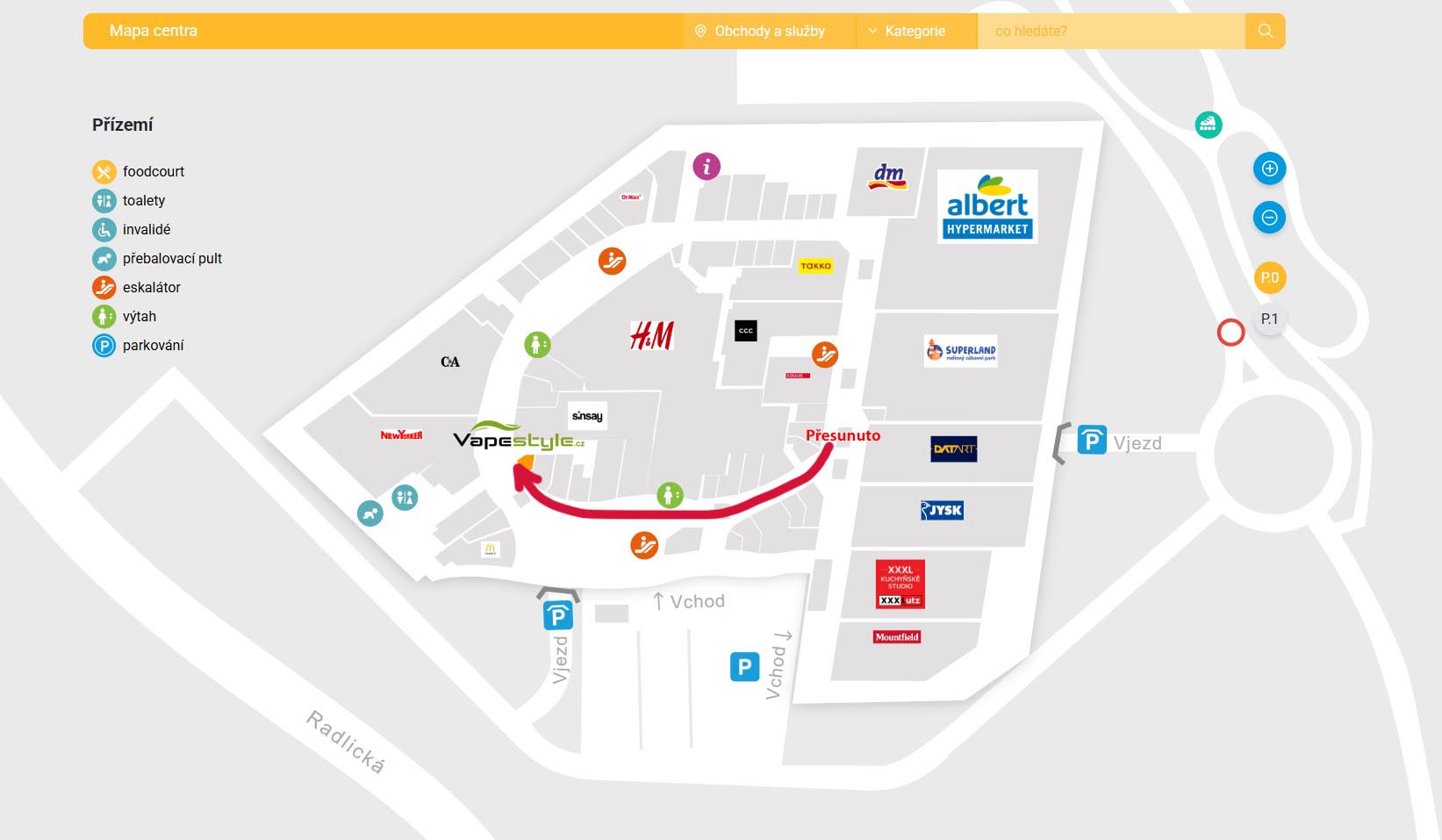 Galerie Butovice mapa